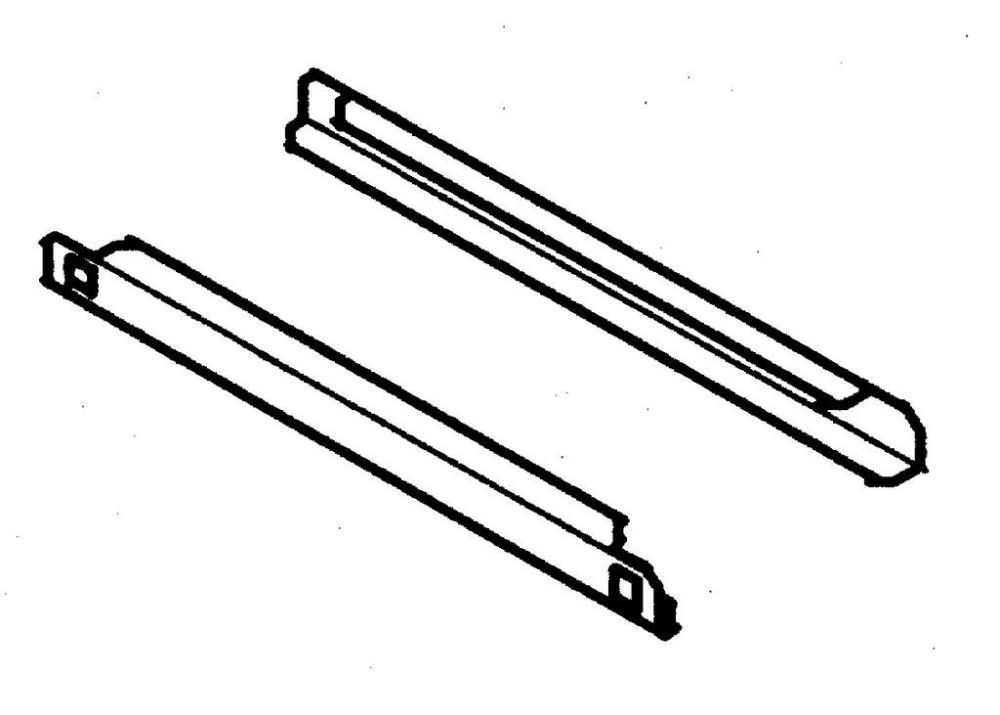 KBS Auflagenschienenpaar KTM Serie, Saladette