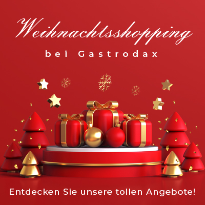 Weihnachtsshopping bei Gastrodax